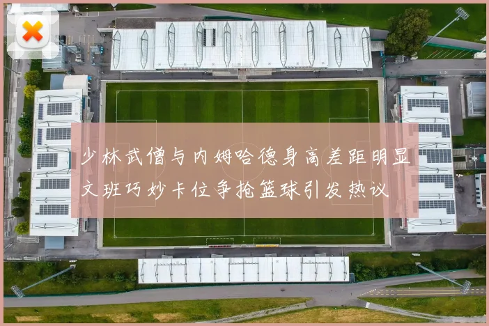 少林武僧与内姆哈德身高差距明显文班巧妙卡位争抢篮球引发热议